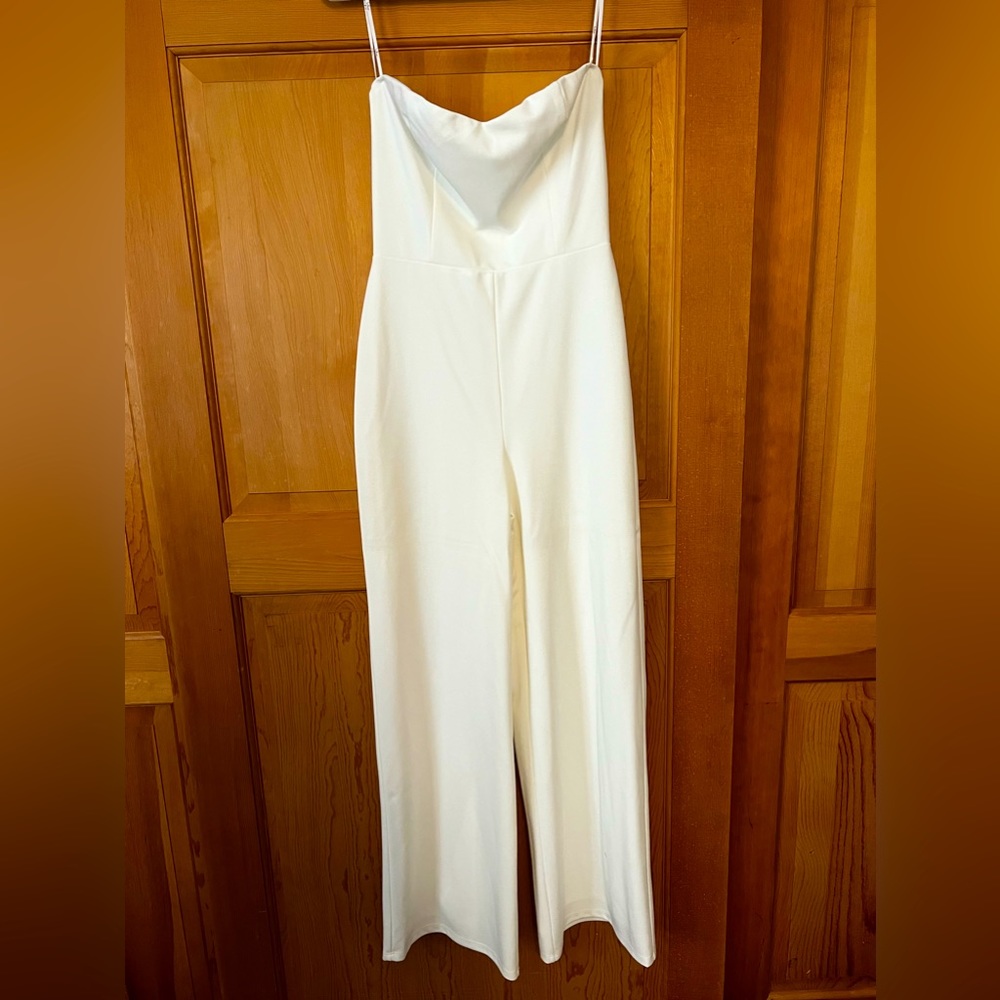 Lulus white jumpsuit